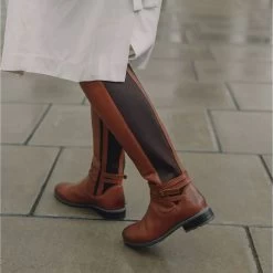 Hush Puppies Women's Tall Vanessa Calf Boots - Tan 8 Hush Puppies Women's Tall Vanessa Calf Boots - Tan -Fashion Lady wmns vanessa boot tan 5