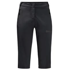 Jack Wolfskin Women's Activate ¾ Trousers - Black -Fashion Lady wms activate 34 pants black 3