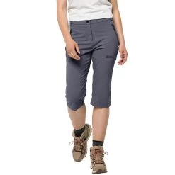 Jack Wolfskin Women's Activate ¾ Trousers - Dolphin -Fashion Lady wms activate 34 pants dolphin 2 1