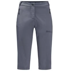 Jack Wolfskin Women's Activate ¾ Trousers - Dolphin -Fashion Lady wms activate 34 pants dolphin 3