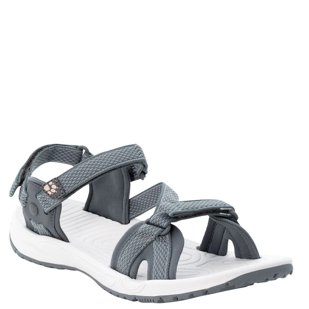 Jack Wolfskin Women's Lakewood Ride Sandal - Grey/Rose 1 Jack Wolfskin Women's Lakewood Ride Sandal - Grey/Rose