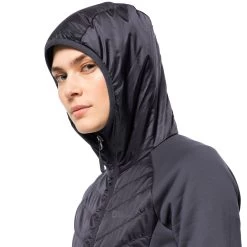 Jack Wolfskin Women's Routeburn Pro Hybrid Quilted Jacket - Graphite -Fashion Lady wms routeburn prohybrid graph 4