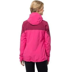 Jack Wolfskin Women's Weiltal Jacket - Cameo Pink -Fashion Lady wms weiltal 2l jkt cameopink 3