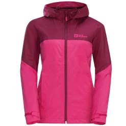 Jack Wolfskin Women's Weiltal Jacket - Cameo Pink -Fashion Lady wms weiltal 2l jkt cameopink 6