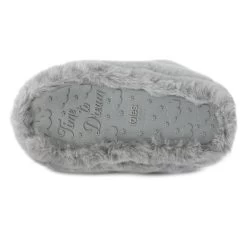 Totes Women's Faux Fur Slipper Boots - Grey -Fashion Lady womens faux fur slipper boots grey 5