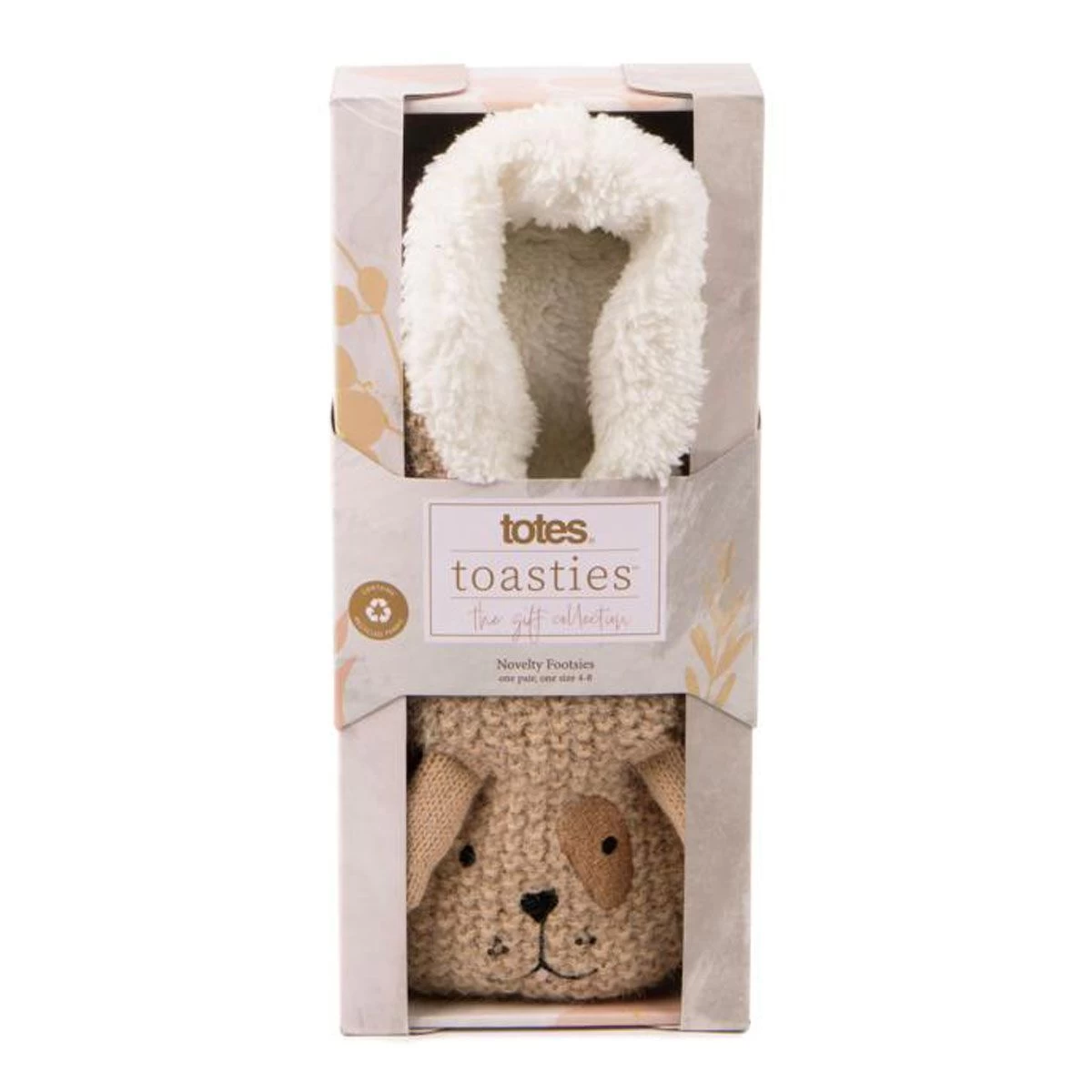 Totes Women's Novelty Footsie - Dog 2 Totes Women's Novelty Footsie - Dog - Image 2