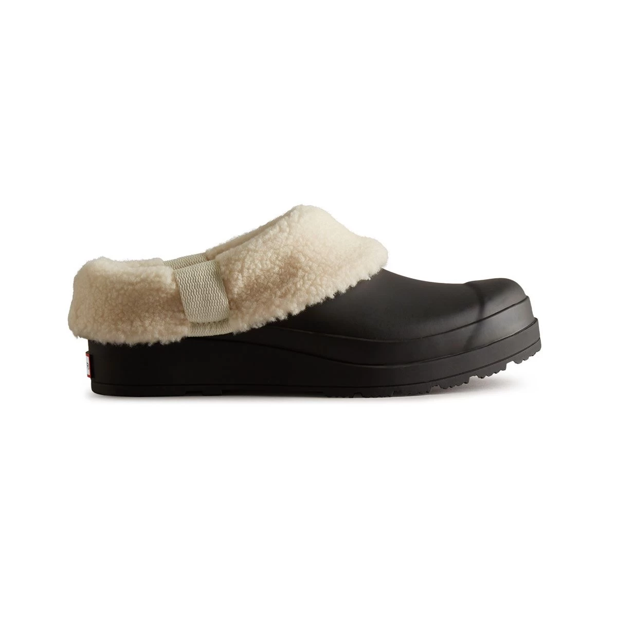 Hunter Women's Play Shearling Insulated Clogs - Black 5 Hunter Women's Play Shearling Insulated Clogs - Black - Image 5