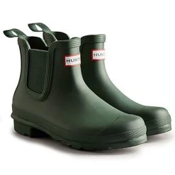 Hunter Women’s Original Chelsea Boots – Hunter Green -Fashion Lady womens original chelsea boot hunter green 1