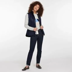 Barbour Women’s Wray Gilet – Navy 10 Barbour Women’s Wray Gilet – Navy -Fashion Lady wray 9