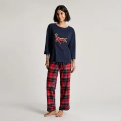 Joules Women’s Goodnight Christmas Pyjama Set – Xmas Dog 13 Joules Women’s Goodnight Christmas Pyjama Set – Xmas Dog -Fashion Lady xmas dog2 1
