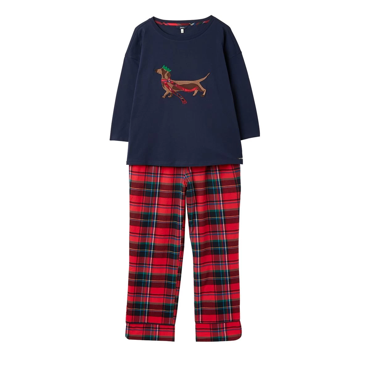 Joules Women’s Goodnight Christmas Pyjama Set – Xmas Dog 6 Joules Women’s Goodnight Christmas Pyjama Set – Xmas Dog - Image 6