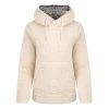 Weird Fish Women's Yara Cosy Fleeced Hoody - Oyster