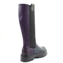 Heavenly Feet Women's Zinnia Tall Boots - Purple -Fashion Lady zinnia purpnvykhaki 3